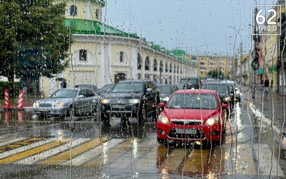 В Рязанской области выпустили метеопредупреждение из-за ливней с грозами - 62ИНФО