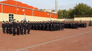 В Рязани присягу приняли 85 первокурсников Рязанского филиала Московского университета МВД