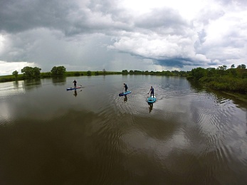 Встань и греби. Первопроходец сапсёрфинга в Рязани — о путешествиях, приключениях и красоте родной природы