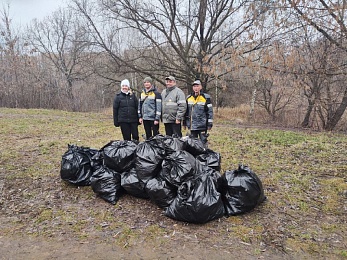 Берега Черезовских прудов очистили от пяти кубометров мусора