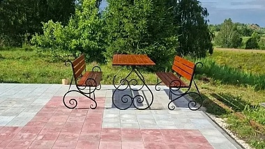 В Шацком округе от святого источника украли столик и лавочки
