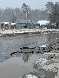 Касимовцев предупредили об опасной яме