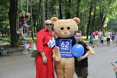 Фото с площадки 62ИНФО на Дне города в ЦПКиО