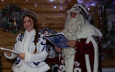 В резиденции Деда Мороза зарегистрировали новорожденную рязанку