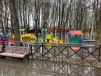 Половодье затопило Лесопарк в Рязани