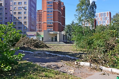 В Рязани новый сквер на улице Чкалова откроют в начале сентября