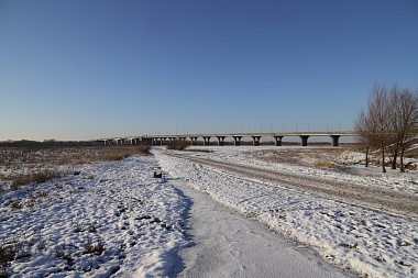 Малков проинспектировал состояние Солотчинского моста через Оку