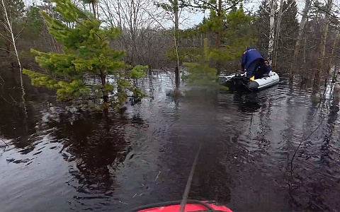 Рязанские спасатели нашли тело мужчины, пропавшего на реке Гусь