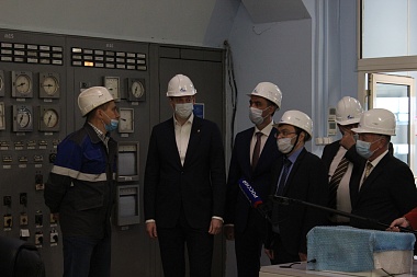 Павел Малков посетил Пронский район и Рязанскую ГРЭС