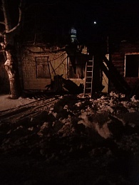 В Касимовском районе на пожаре в доме пострадали люди 