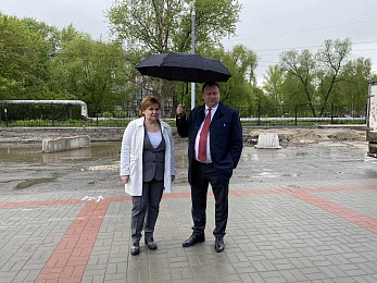 Павел Малков проверил состояние рязанских дорог в центре и Горроще