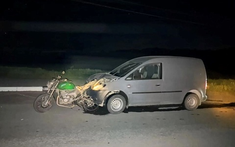 В Милославском районе подросток погиб, врезавшись на мотоцикле в иномарку