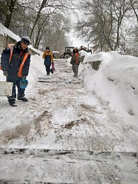 Рязанская администрация отчиталась об уборке снега в выходные