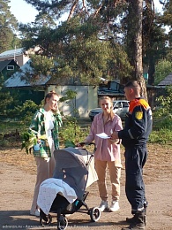 В рязанской Солотче проверили соблюдение особого противопожарного режима 