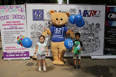 Фото с площадки 62ИНФО на Дне города в ЦПКиО