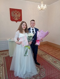 Рязанский ЗАГС показал фото свадеб зимы 2023-2024