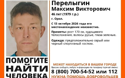 В Рязанской области ищут пропавшего 13 октября мужчину