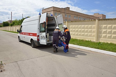 В Рязани в перинатальном центре прошли пожарные учения