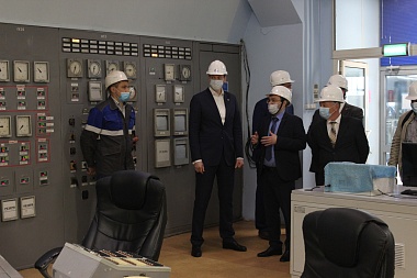 Павел Малков посетил Пронский район и Рязанскую ГРЭС