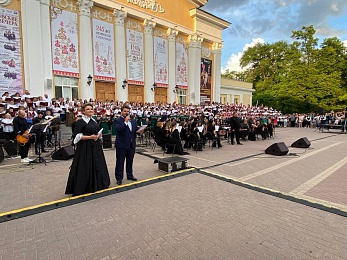 Фоторепортаж: рязанцы отметили День славянской письменности