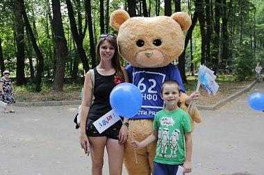 Фото с площадки 62ИНФО на Дне города в ЦПКиО