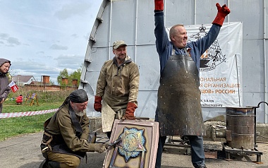 Орден Победы из военных гильз создали в Рязани
