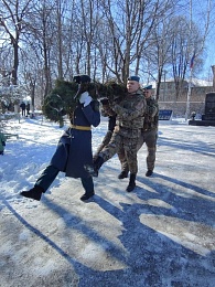 В рязанских Никуличах открыли знак "Рубеж обороны"