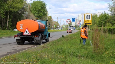 В Рязани коммунальщики выключили фонтаны ради уборки