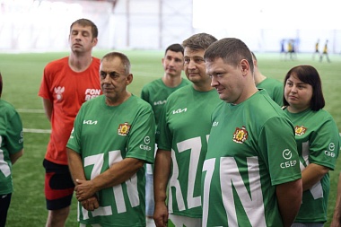 Губернатор Павел Малков встретился с рязанской командой «Нефро-Лига»