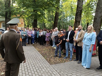 Ко Дню города в рязанском Строителе появился памятник основанию поселка