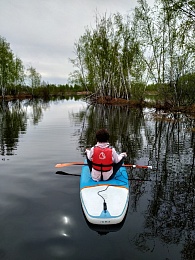 Встань и греби. Первопроходец сапсёрфинга в Рязани — о путешествиях, приключениях и красоте родной природы
