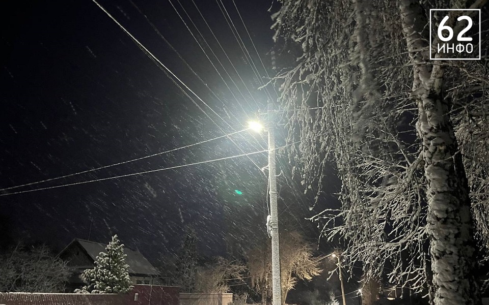 Два района Рязанской области может обесточить ветер - 62ИНФО