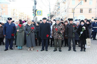 В Рязани почтили память героев битвы за Москву