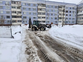«Неидеально, но…» : в Солотче очистили от снега восемь дорог