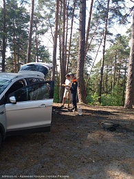 В рязанской Солотче проверили соблюдение особого противопожарного режима 