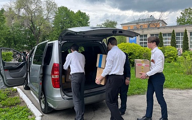 Рязанцы отправили крупную партию гумпомощи военным в зоне СВО