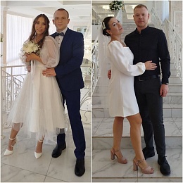 Рязанский ЗАГС показал фото свадеб августа-2024