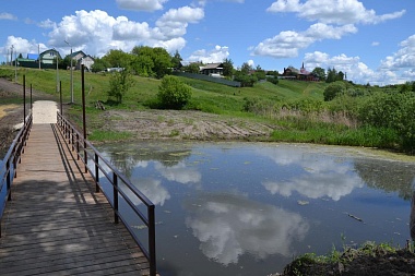 В Сасове построили мост почти за 3 млн рублей 