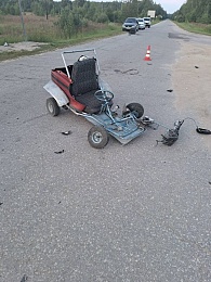 У Чучково машина насмерть сбила 7-летнего водителя "самоделки" и уехала