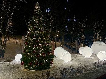 Новогодняя столица: фото самых красивых мест зимней Рязани