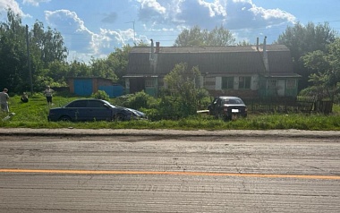 Женщина пострадала в результате ДТП в рязанском селе 