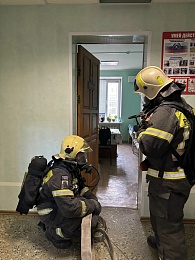 Сотрудников Центральной станции скорой помощи учили эвакуироваться