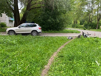 Подросток из столицы попал в аварию на мотоцикле в Рязани