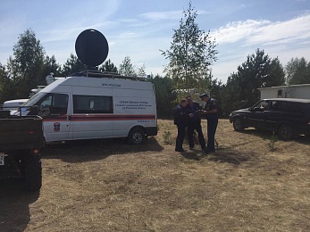 По ту сторону реки: как тушат пожары в рязанских лесах