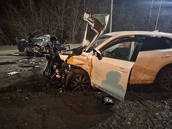 Четыре человека пострадали в аварии на Ряжском шоссе 