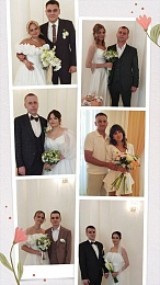 Лето любви: Рязанский ЗАГС показал фотосессии свадеб с июня по август