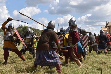 В Рыбновском районе провели фестиваль «Битва на Воже»