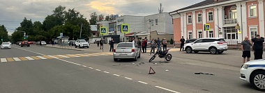 Рязанский пенсионер на Opel сбил подростка на питбайке