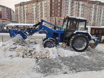 В Рязани опубликовали результаты субботника по уборке снега