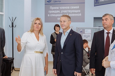 Глава Рязоблдумы Аркадий Фомин осмотрел региональный фонд «Защитники Отечества»
